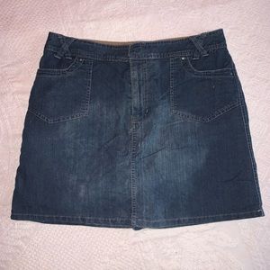 Denim Jean Skort